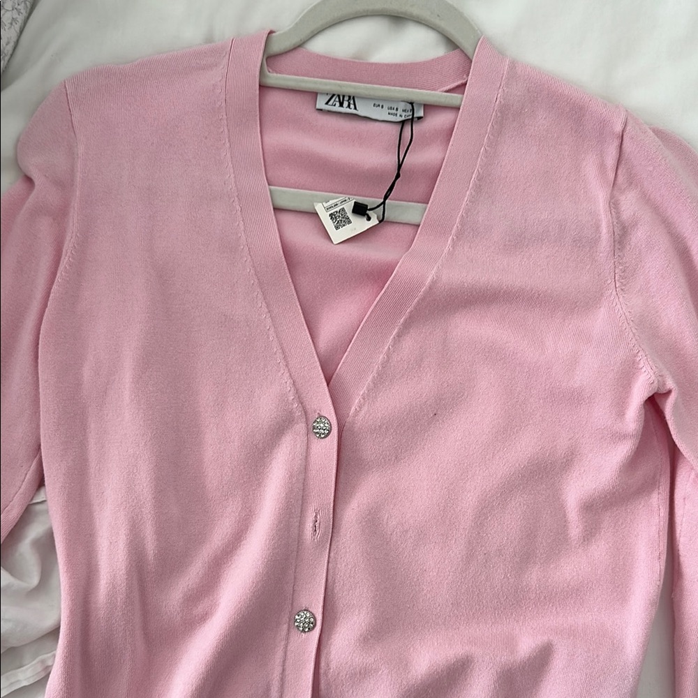 Zara Pink Women's Sweater